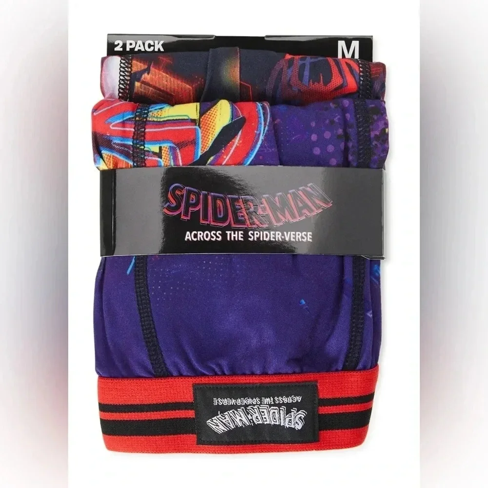 Spider-Man: Across the Spider-Verse Men's Boxer Briefs, 2-Pack